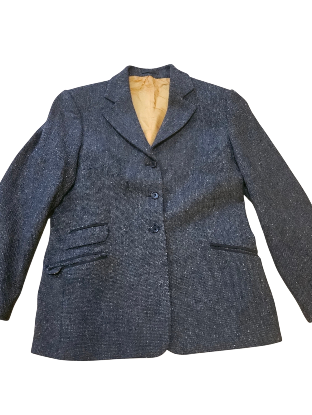​Magee for Kevin & Howlin Donegal Tweed Blazer Jacket Women's UK 14 Handwoven
